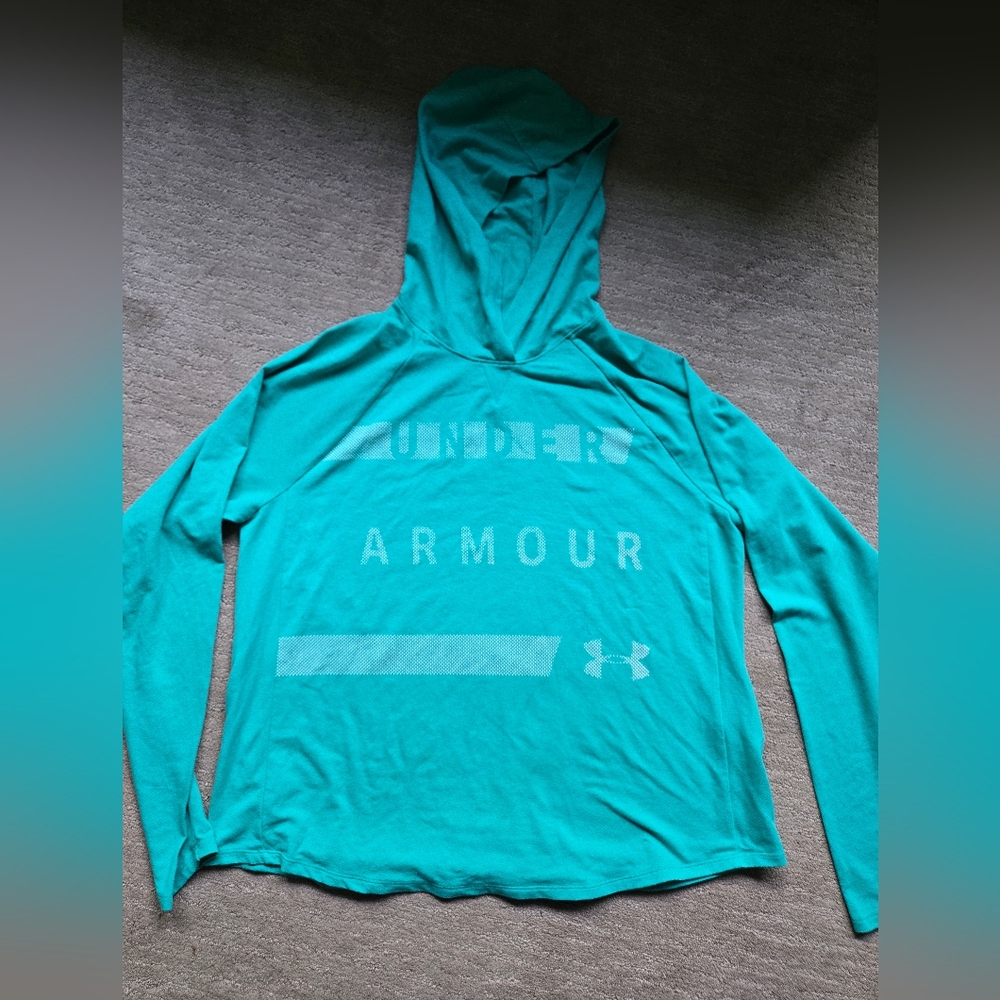 Under Armour Blue Long Sleeve Performance Tee